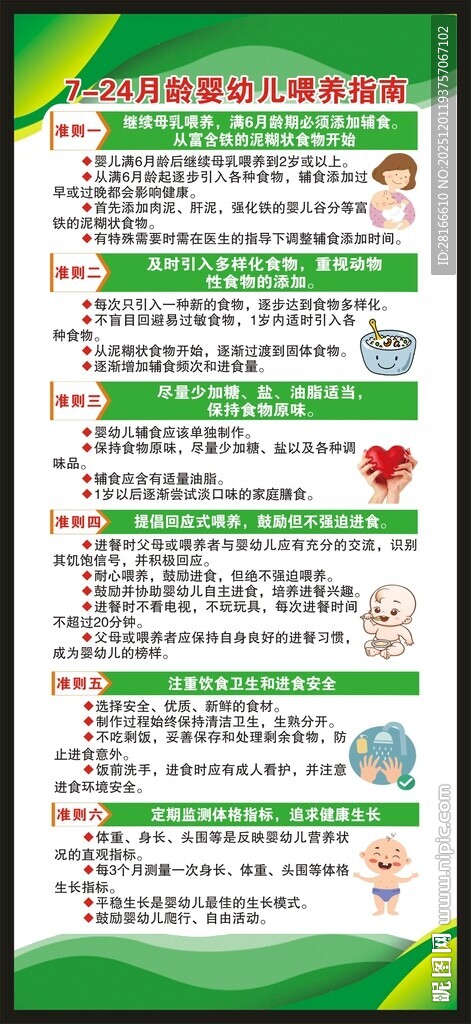 学龄儿童膳食指南展架