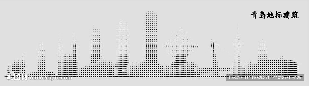 青岛印象点状图