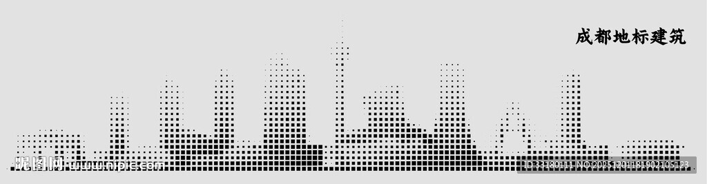 成都地标建筑镂空板