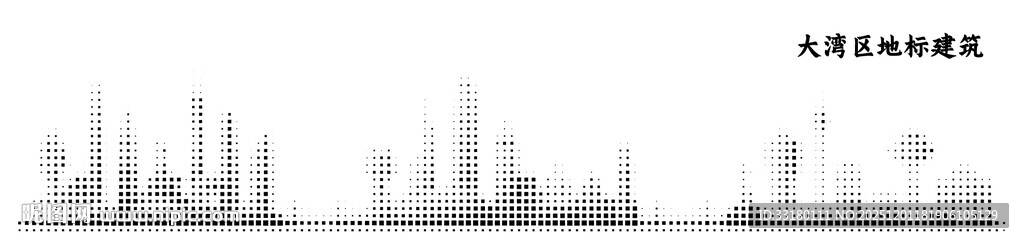 粤港澳大湾区城巿点状图