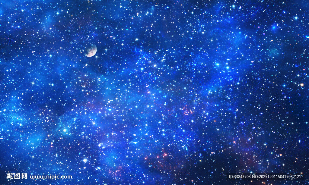 蓝色星空软膜天花灯箱