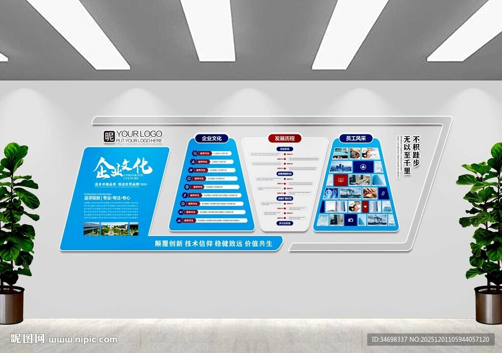 企业文化墙发展历程