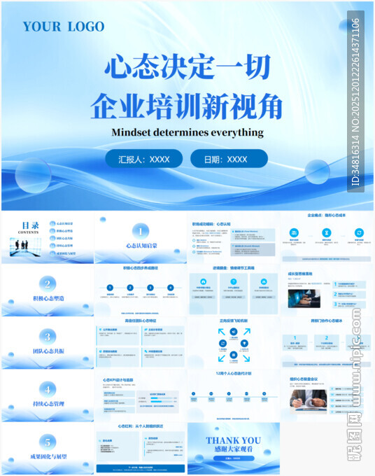 企业培训心态决定一切PPT