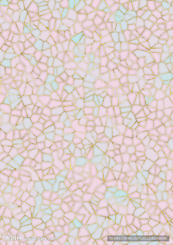 柔和多彩几何图案纹理