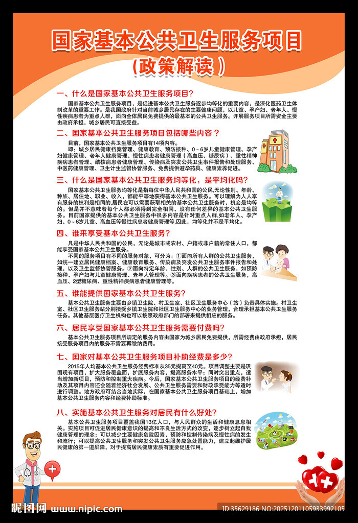 国家基本公共卫生服务项目