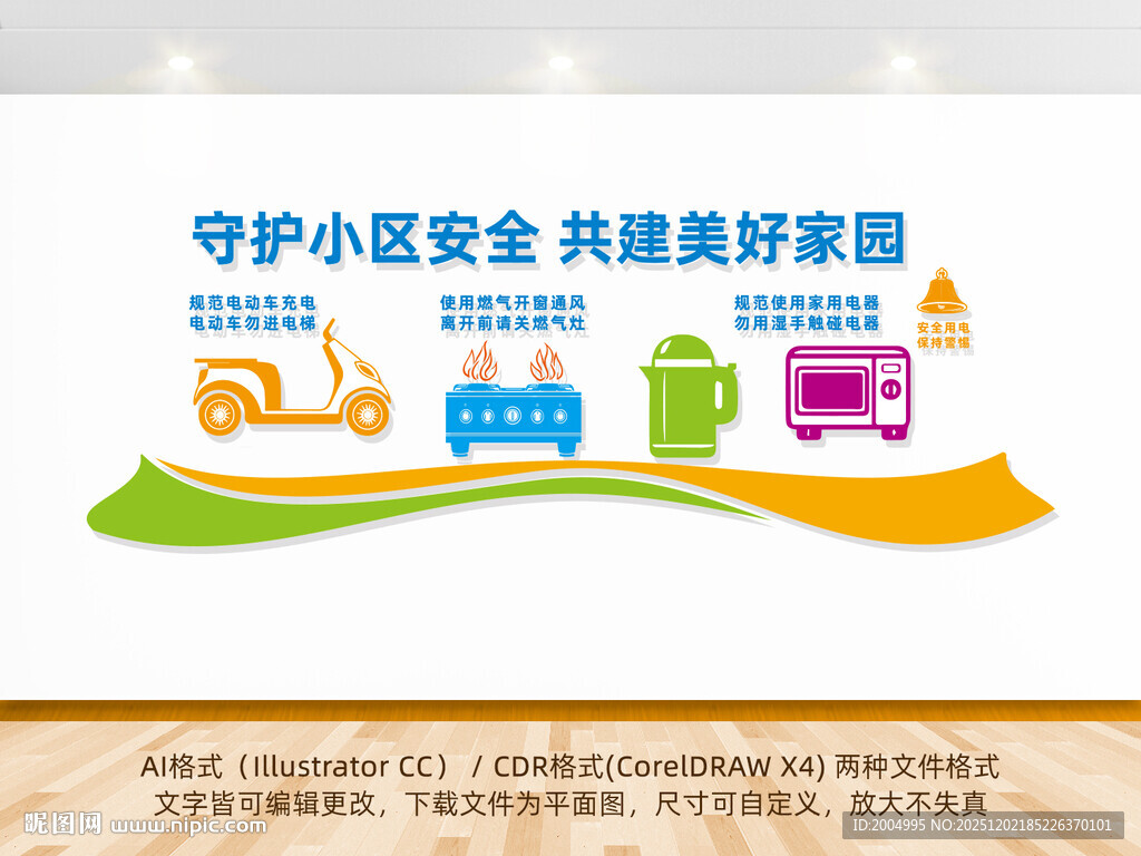 小区安全文化墙