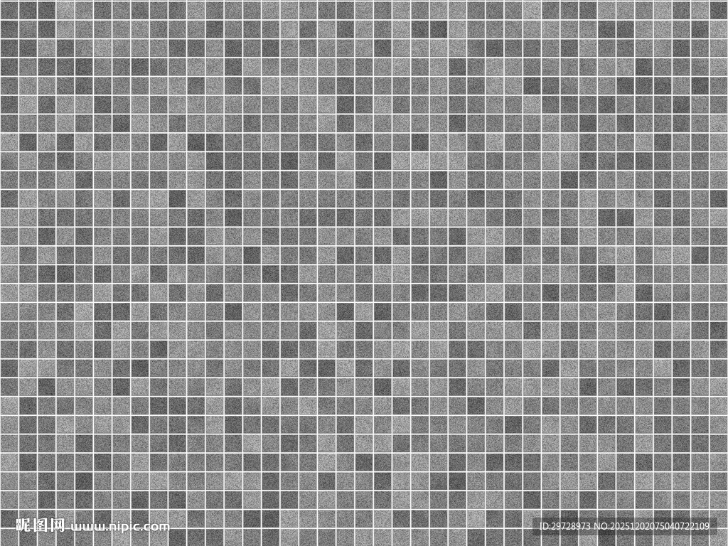 灰色马赛克瓷砖纹理