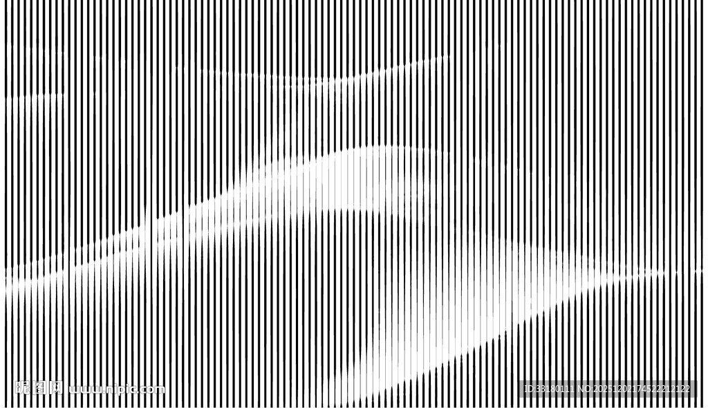 竖线肌理山水画