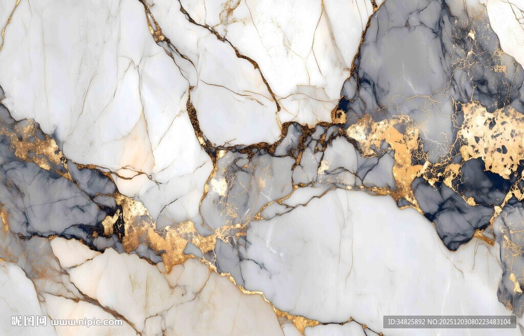 奢华大理石纹理图案