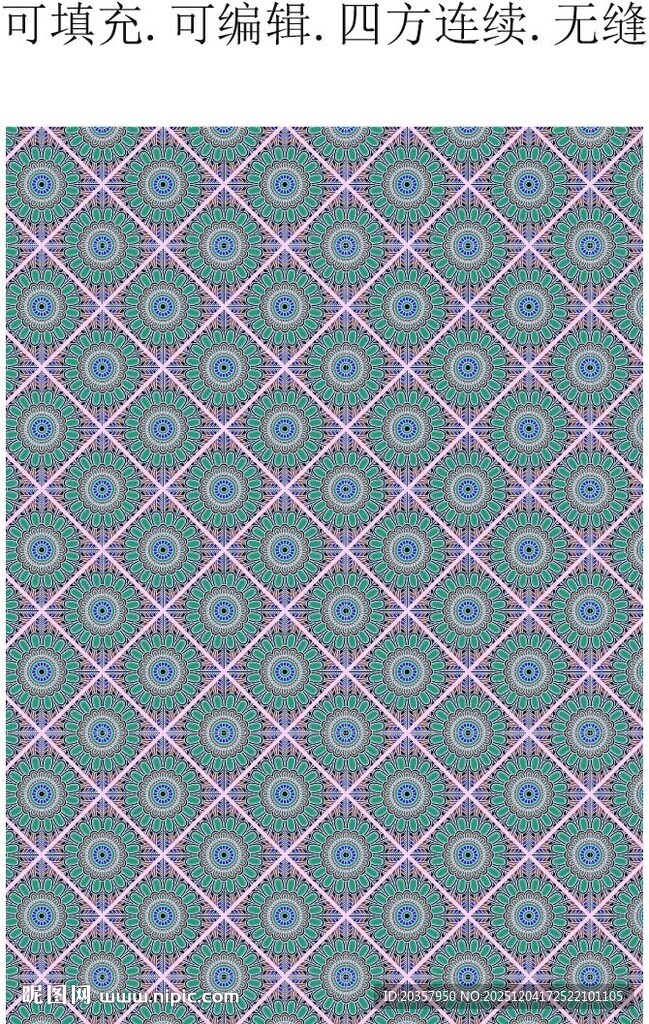 民族风花纹    民族观赏图案