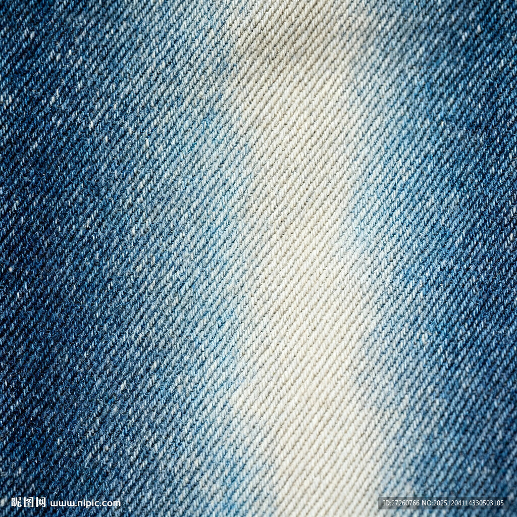 蓝色渐变牛仔布纹理