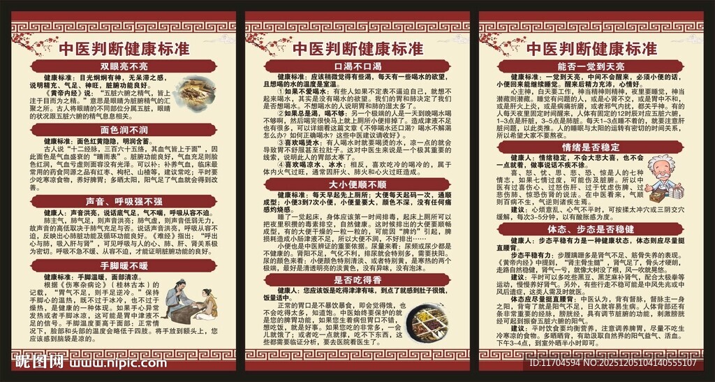 中医健康知识展板