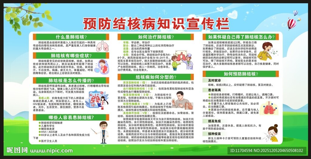 结核病日宣传栏