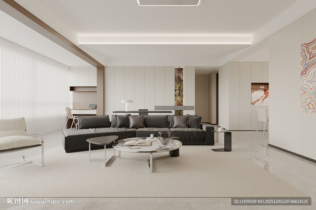 家具直播卖场背景画面