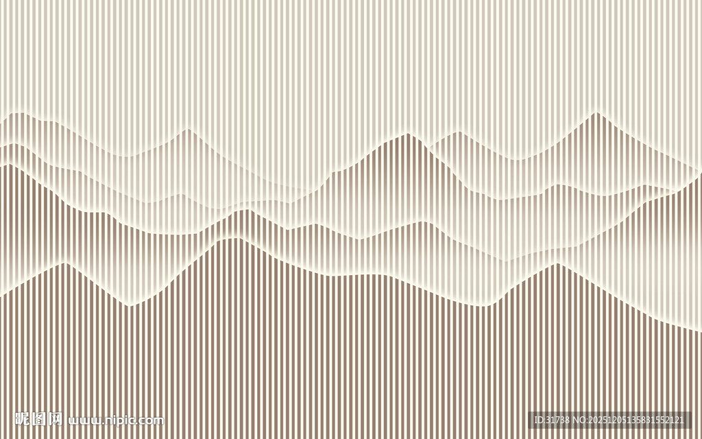 简约立体山脉纹理背景图