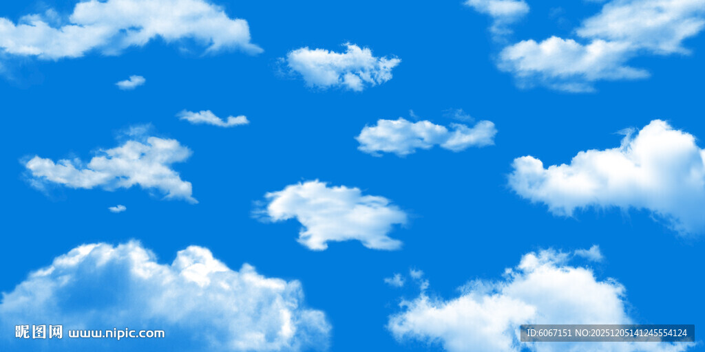 蓝天白云背景
