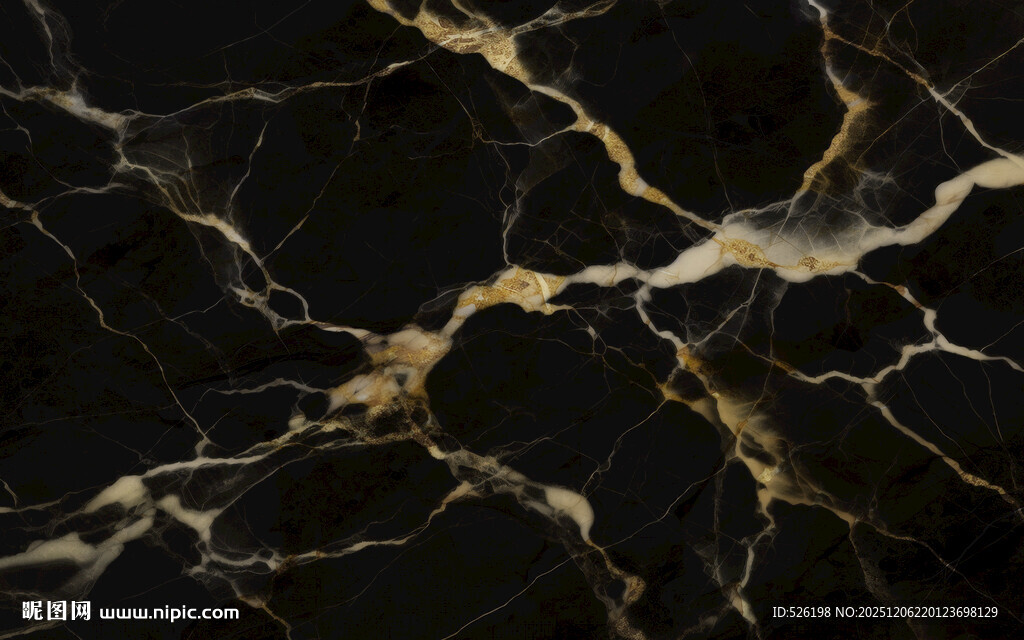 黑金大理石纹理
