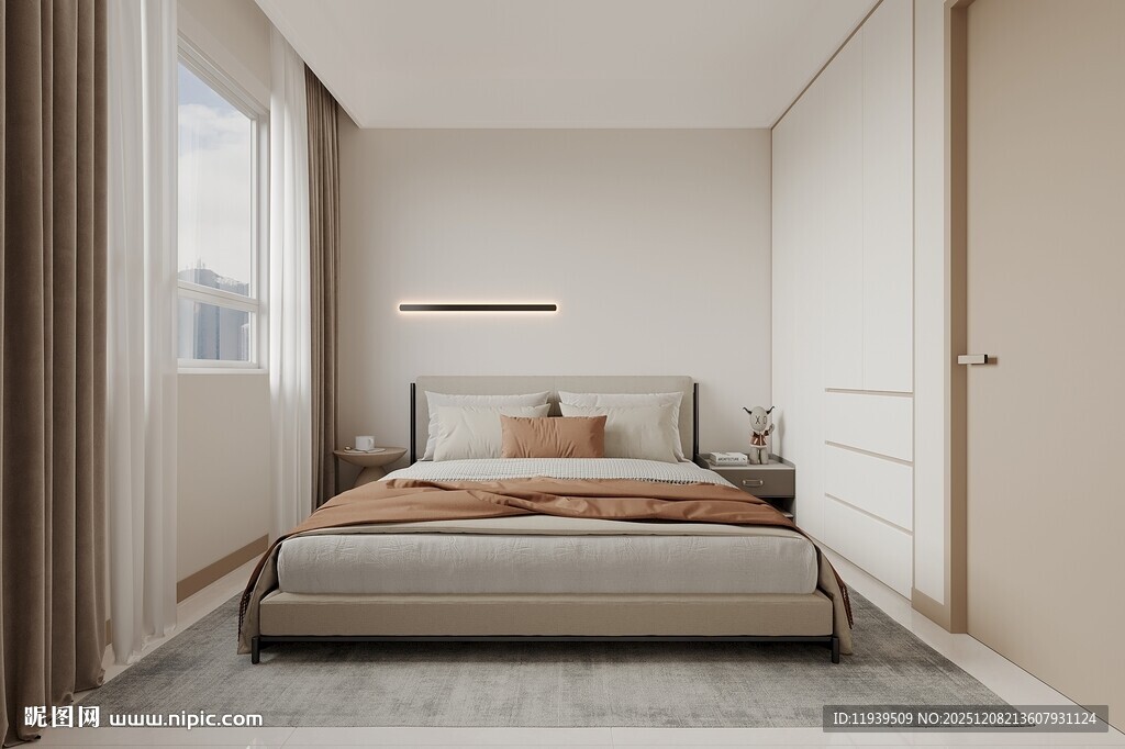 卧室飘窗效果图