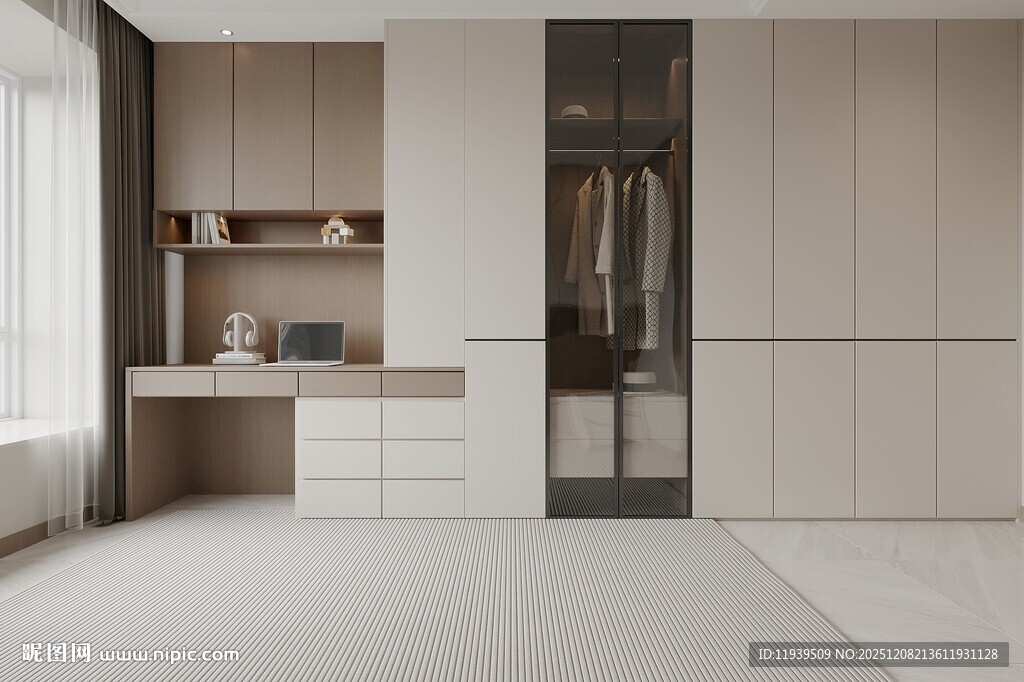 卧室衣柜效果图