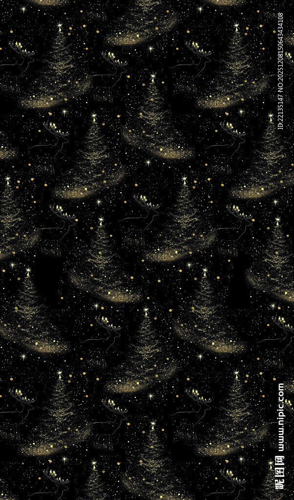 黑色几何图案纹理背景