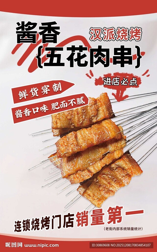 烤串海报