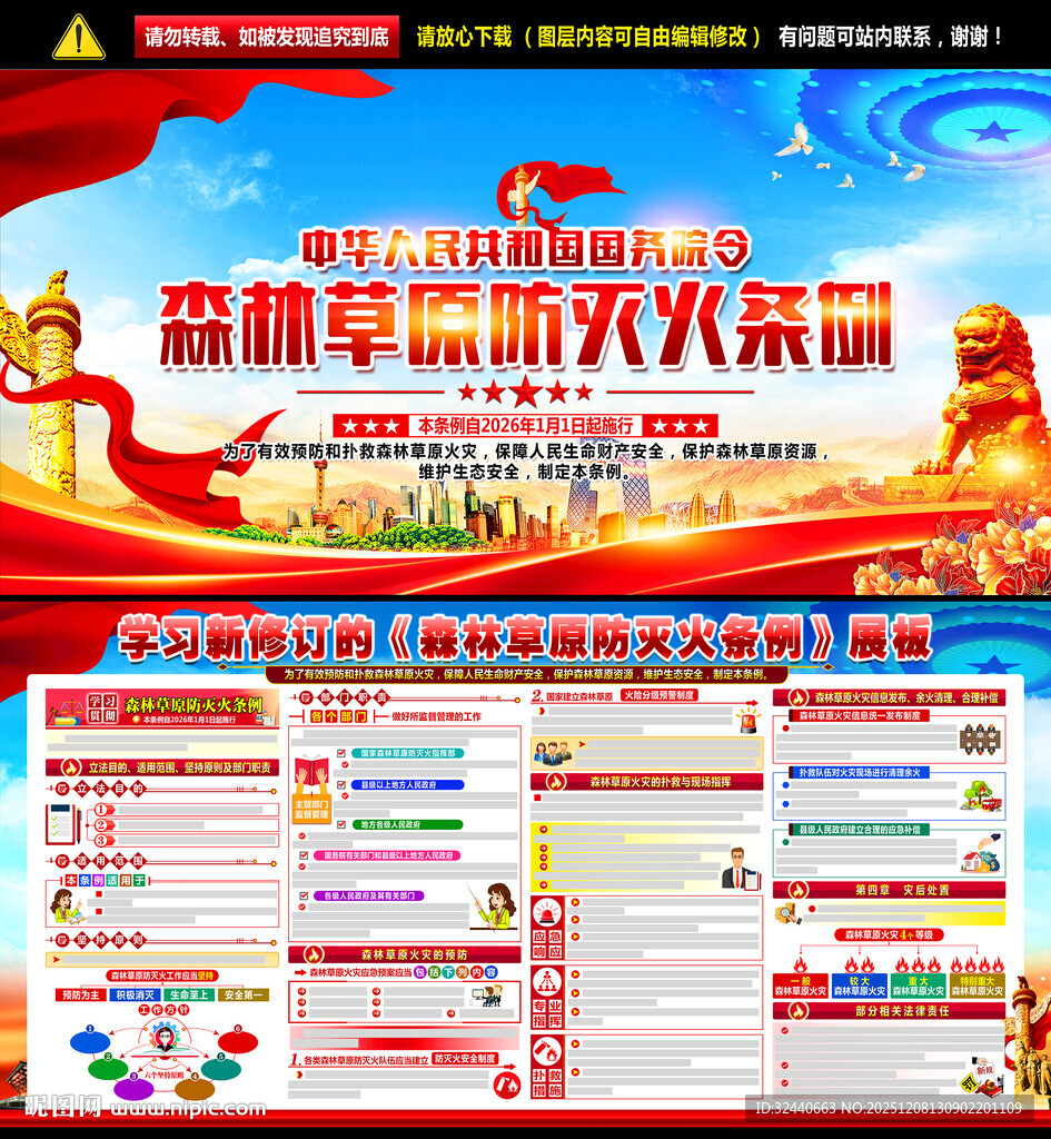 新修订森林草原防灭火条例