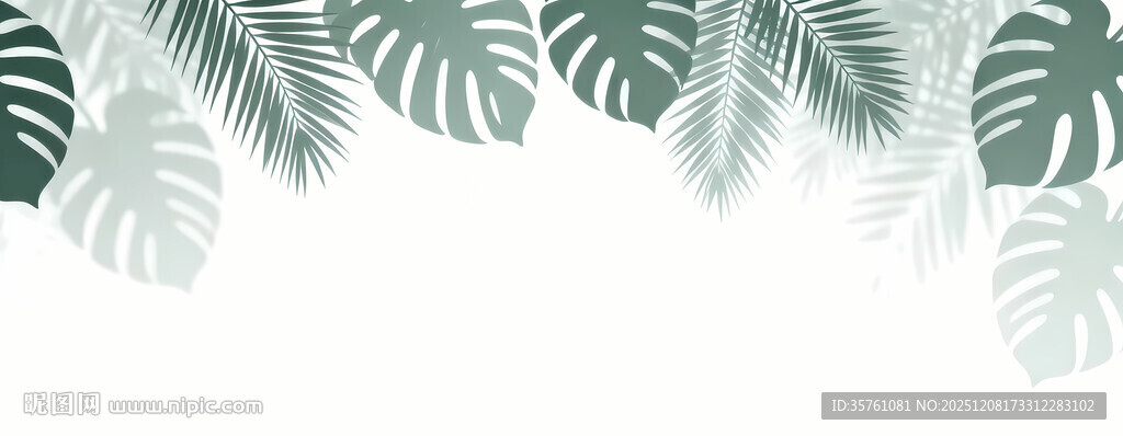 雾气磨砂膜效果绿植贴图