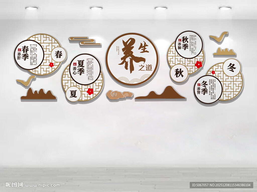 养生之道文化墙