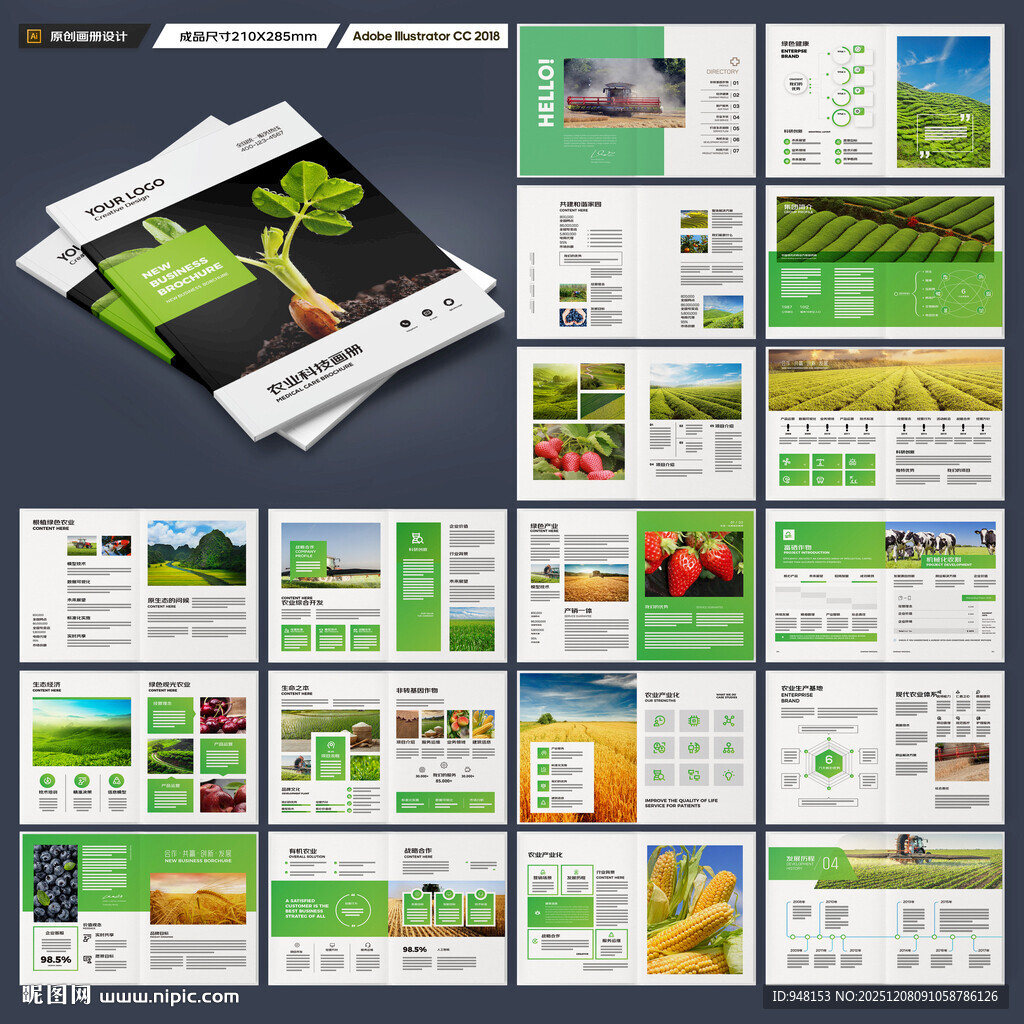 农业科技画册