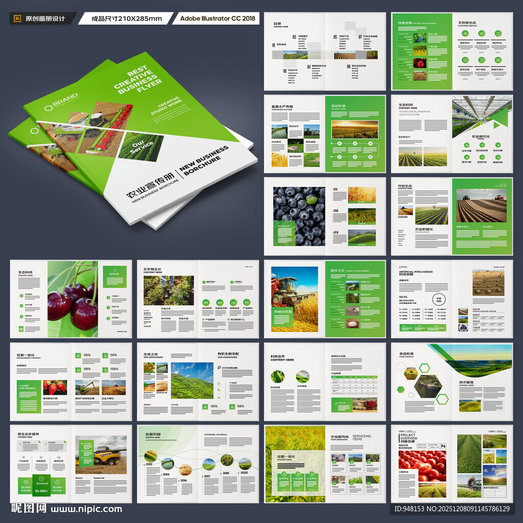 农产品画册