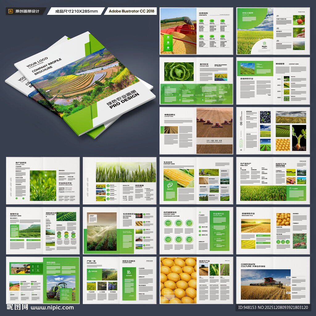 农业宣传册