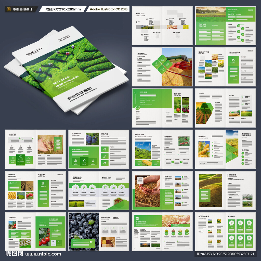 农业科技画册