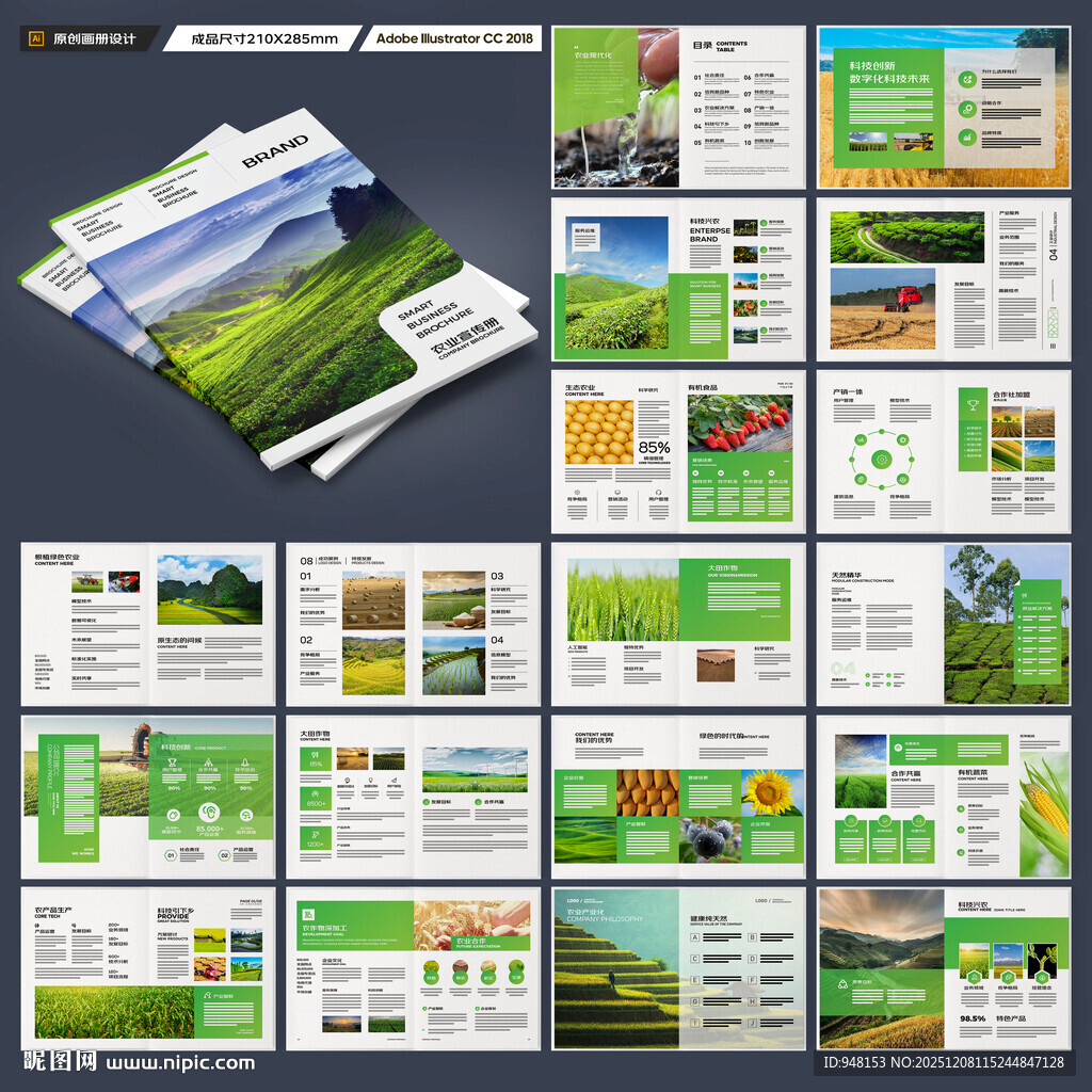 农业宣传册