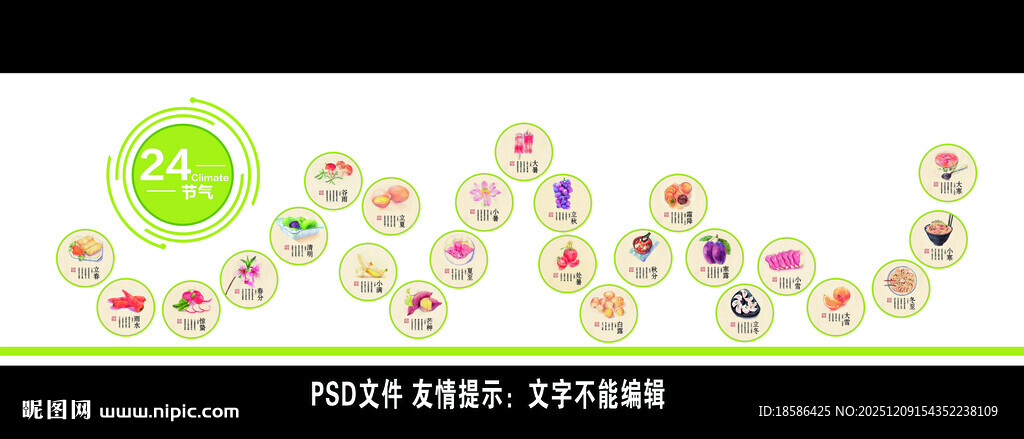 二十四节气文化墙