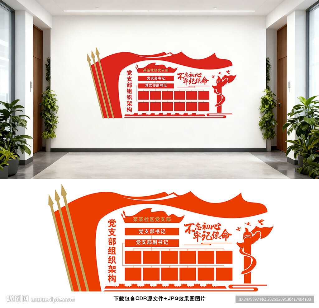 党支部组织架构