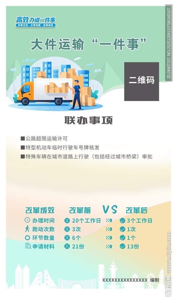 大件运输  一件事  运输  