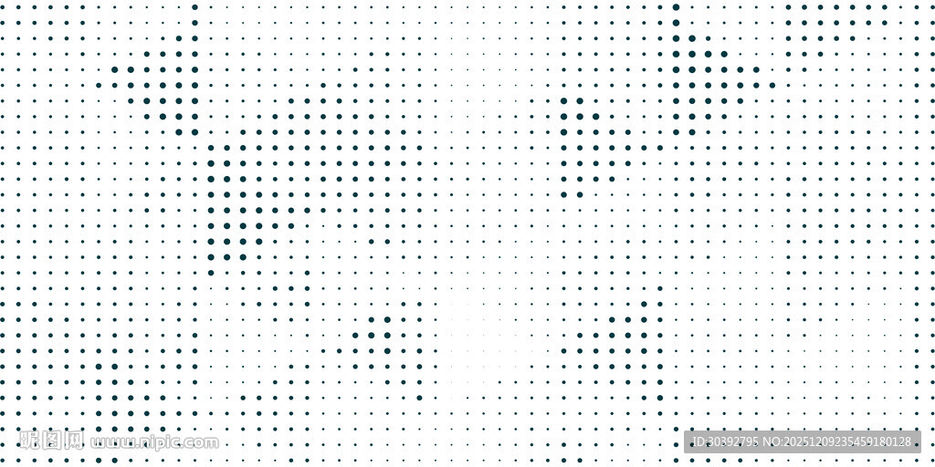 抽象圆点排列