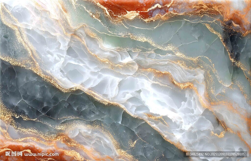 多彩大理石纹理图案