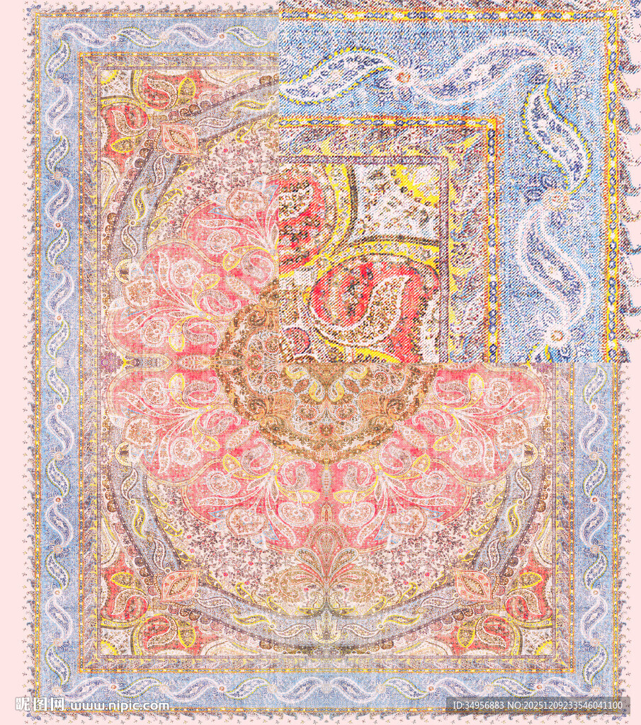 复古精美花纹装饰图案