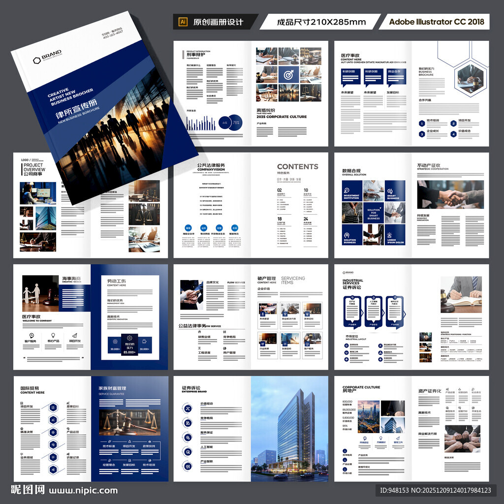 大气律师事务所画册