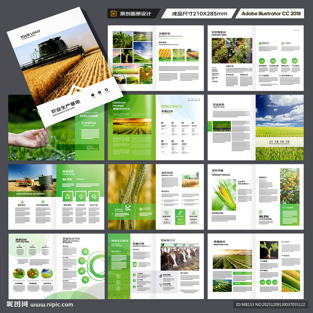 农业科技画册
