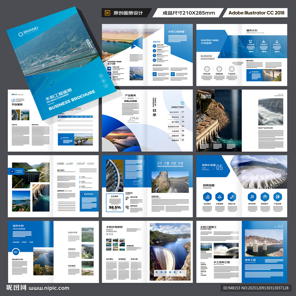 防洪堤坝画册