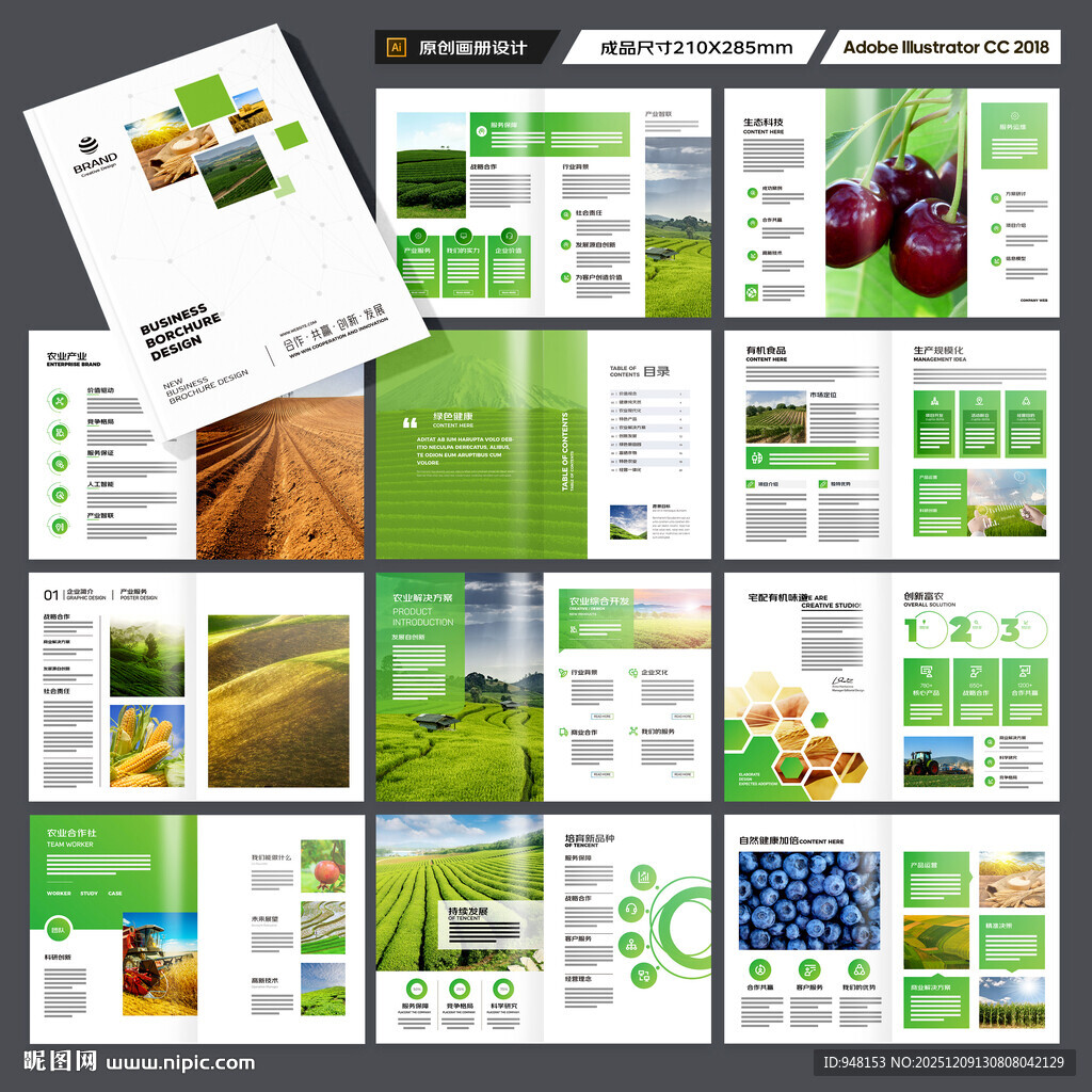 农业科技画册