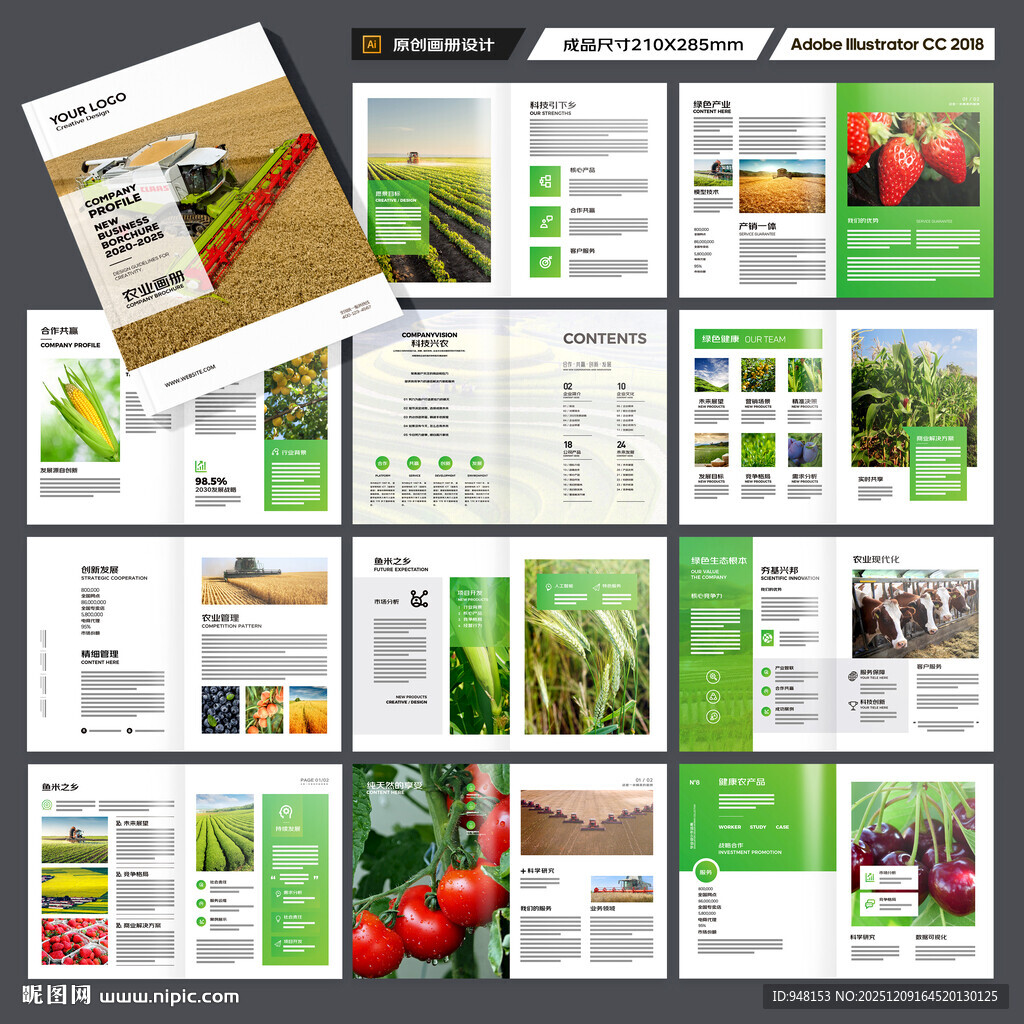 农业科技画册
