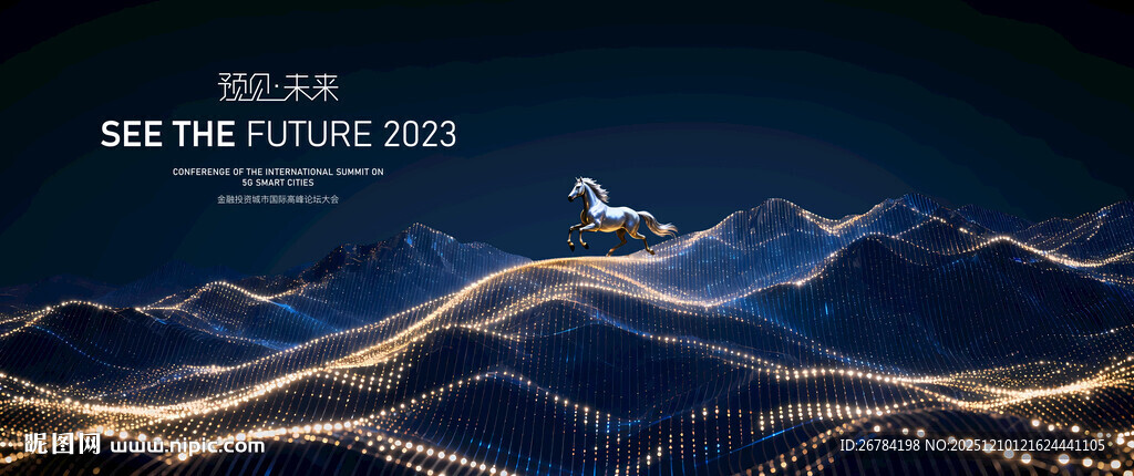 2026年 马年背景 