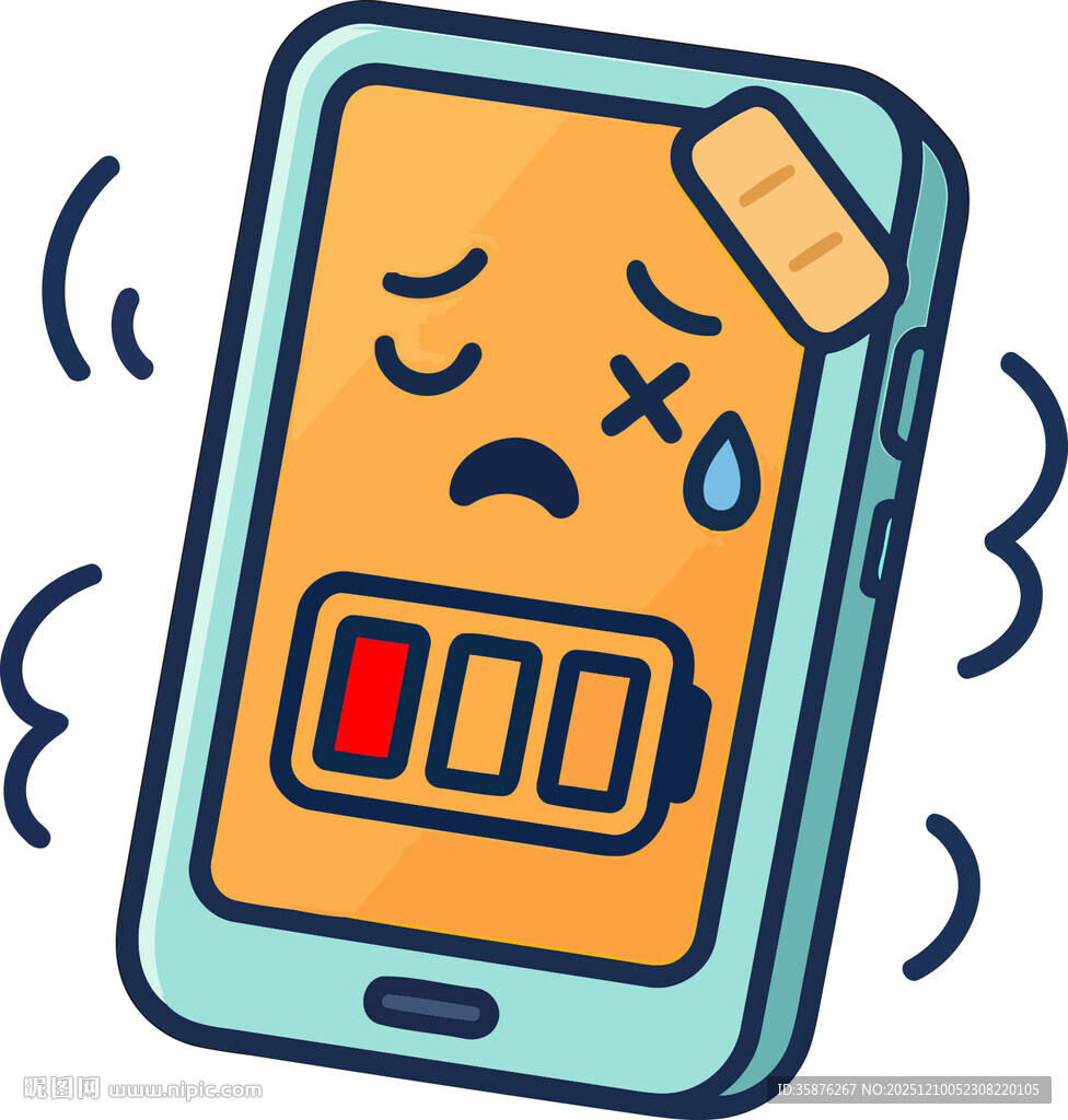 电量告急的小手机