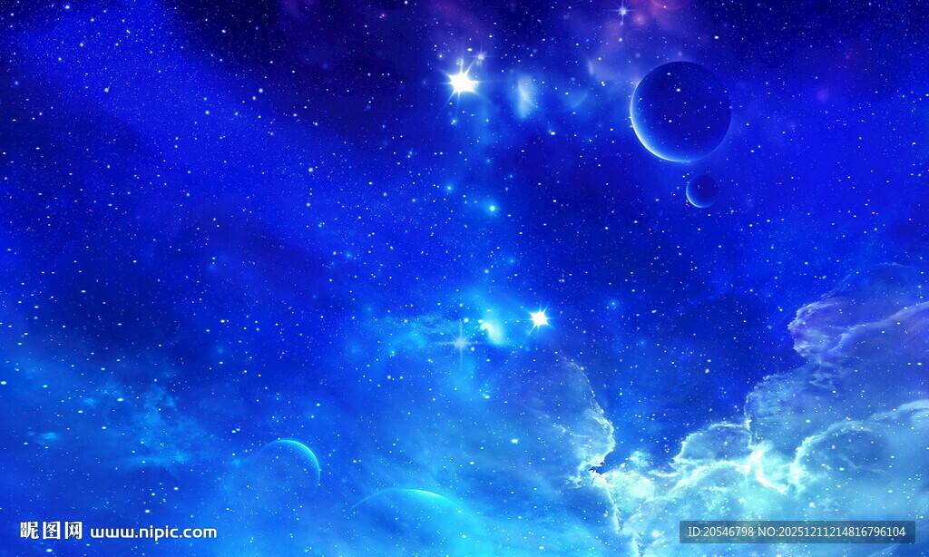 蓝色星空软膜天花