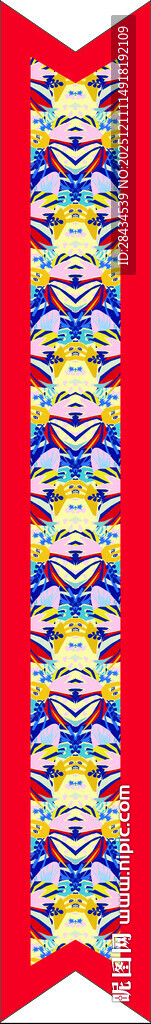 多彩几何图案装饰纹理