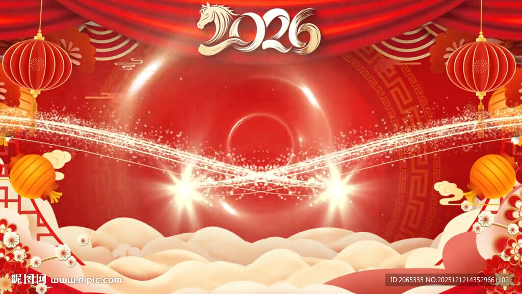 2026万能喜庆背景