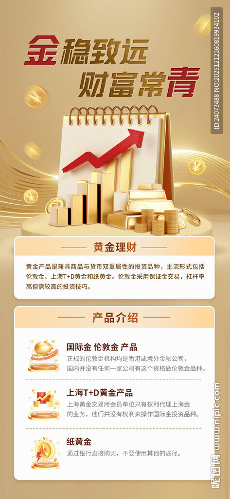 金融理财收益增长展示图